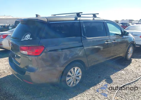 2015 Kia Sedona Ex z USA, uszkodzony, nr VIN KNDMC5C18F6027334